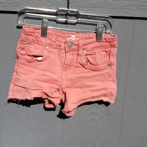 7 for all mankind girls shorts